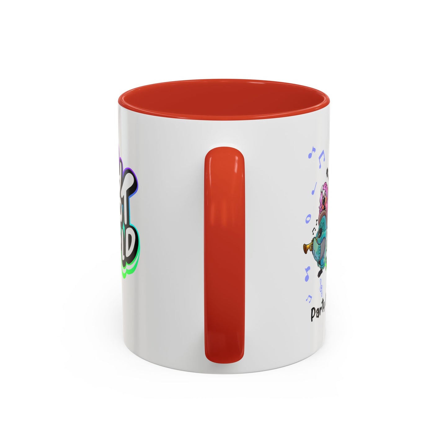 Party Parrot World Accent Coffee Mug