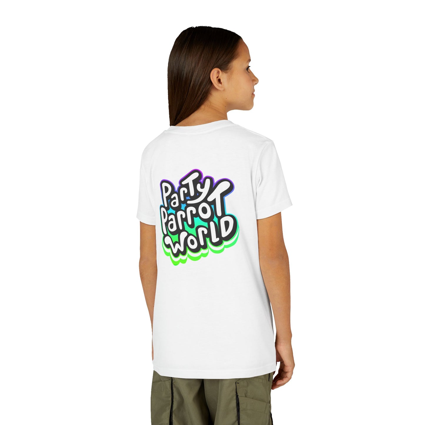 Party Parrot World Youth Short Sleeve Tee
