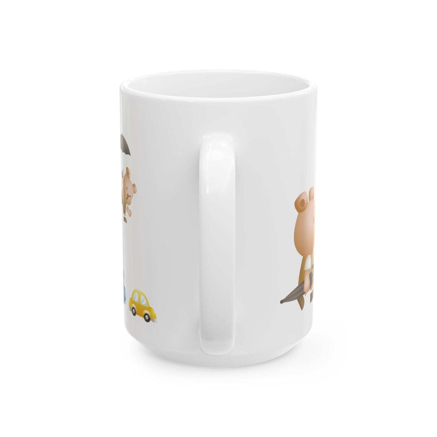 Sunny Day Sky White Ceramic Mug