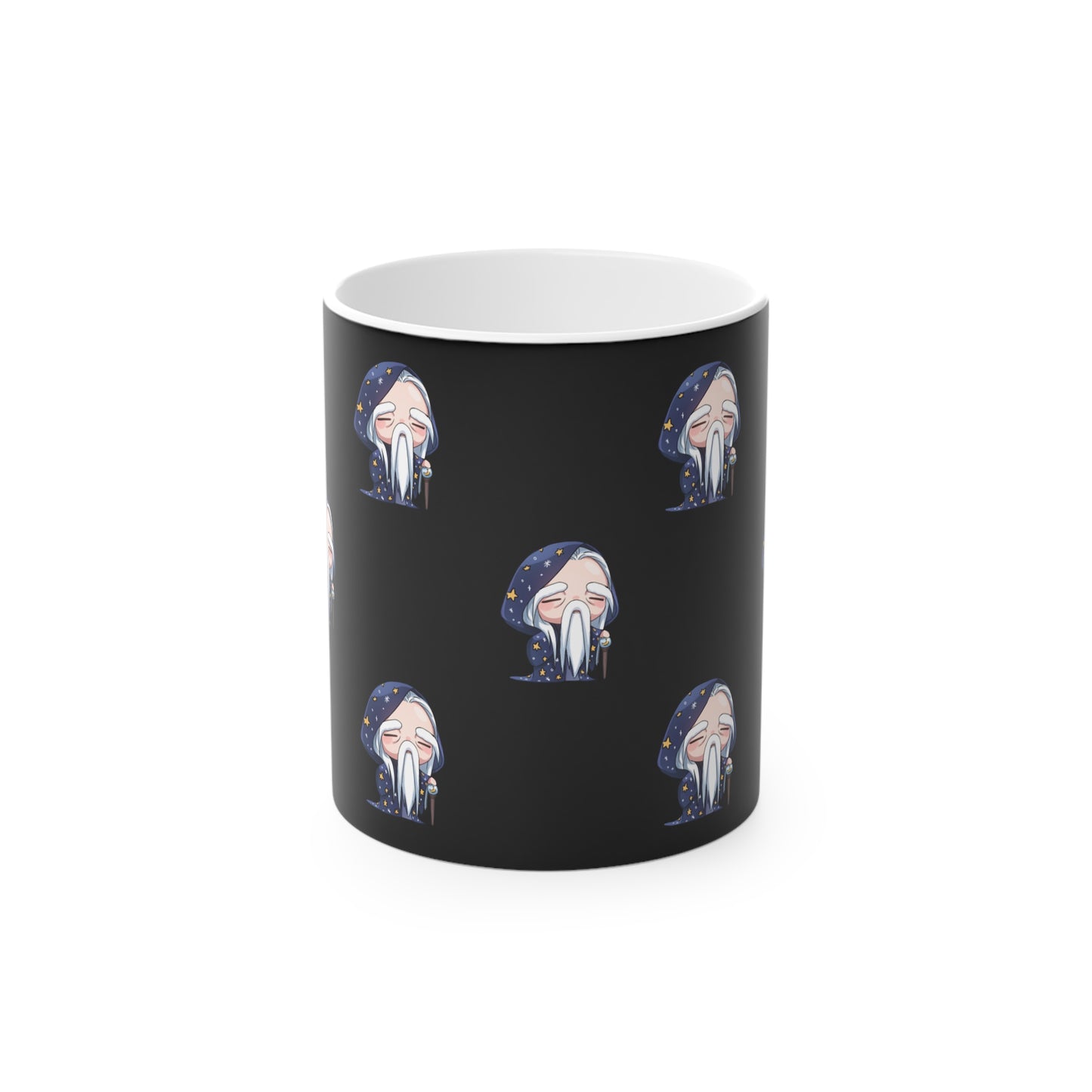 Idle Dragon Kingdom Color Changing Magic Mug Black