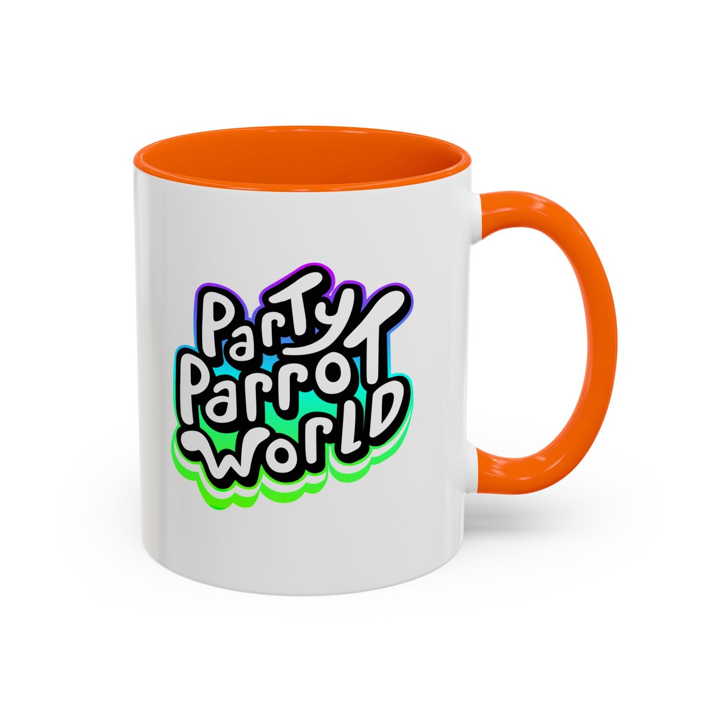 Party Parrot World Accent Coffee Mug