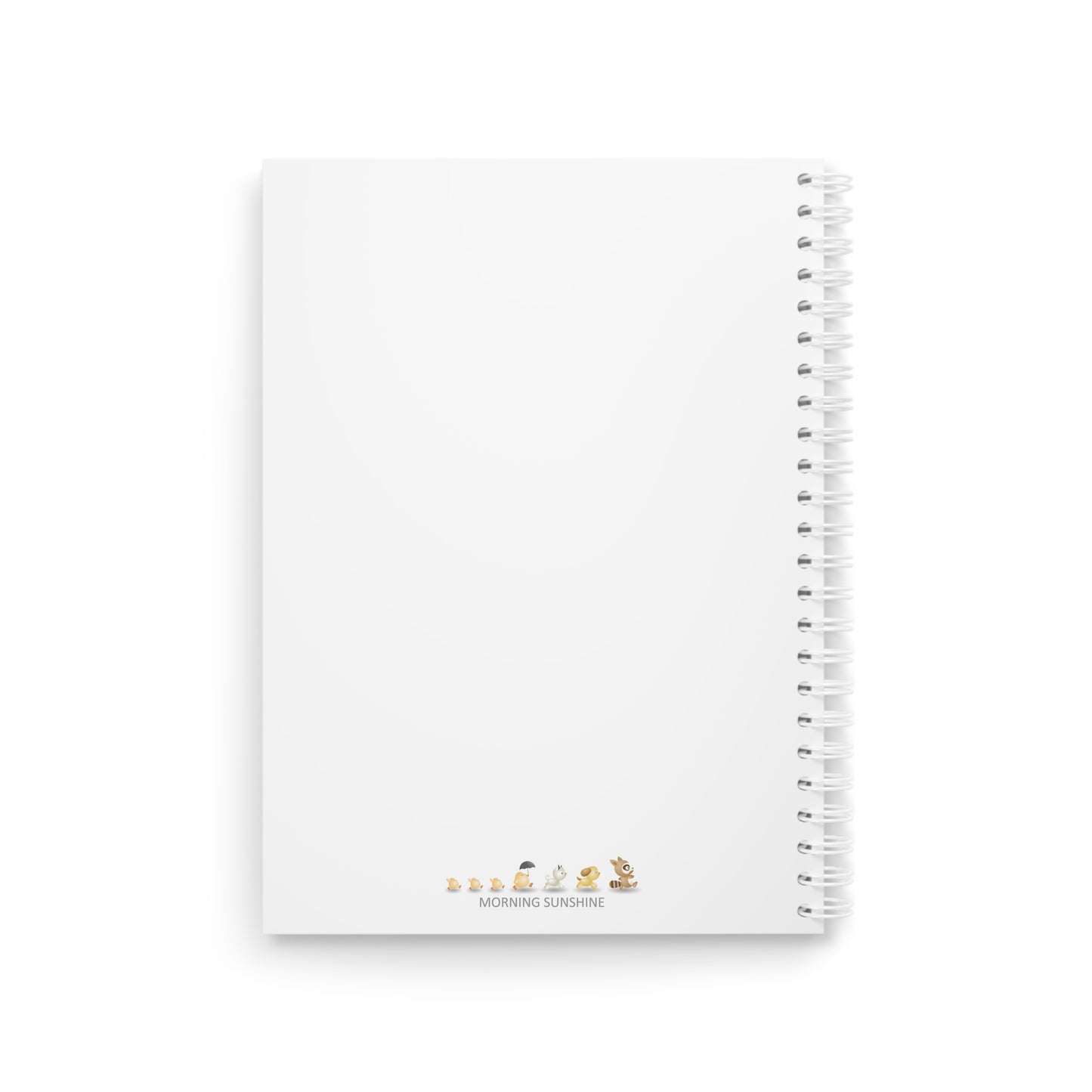 Sunny Day Sky Spiral Notebook