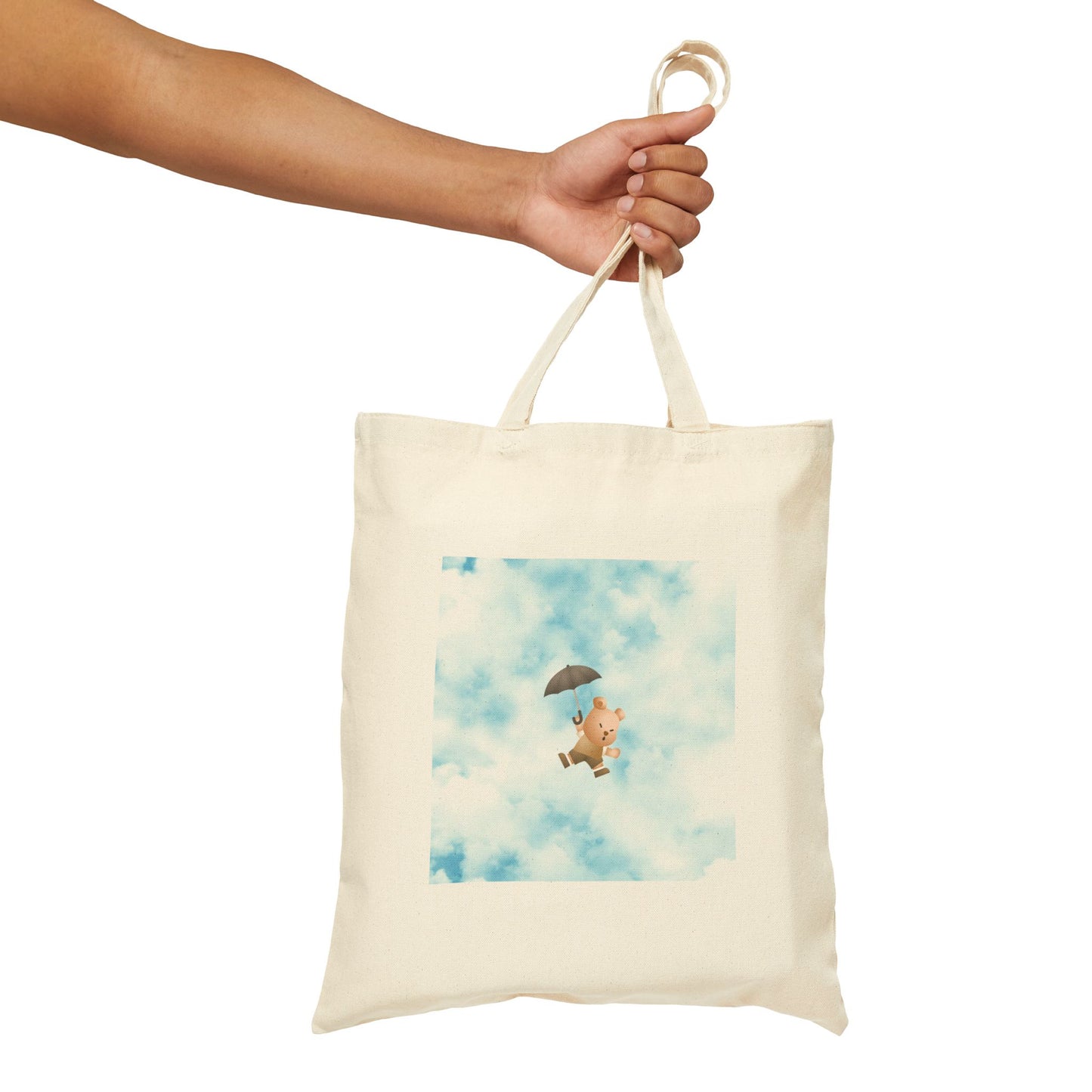 Sunny Day Sky Canvas Tote Bag