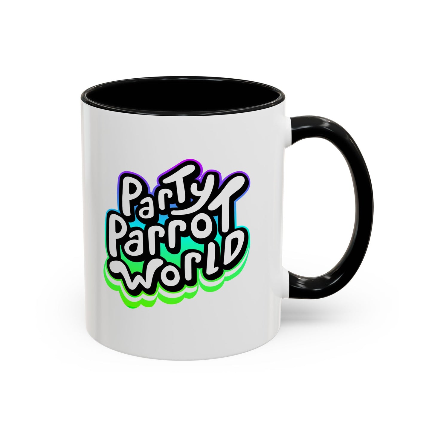 Party Parrot World Accent Coffee Mug