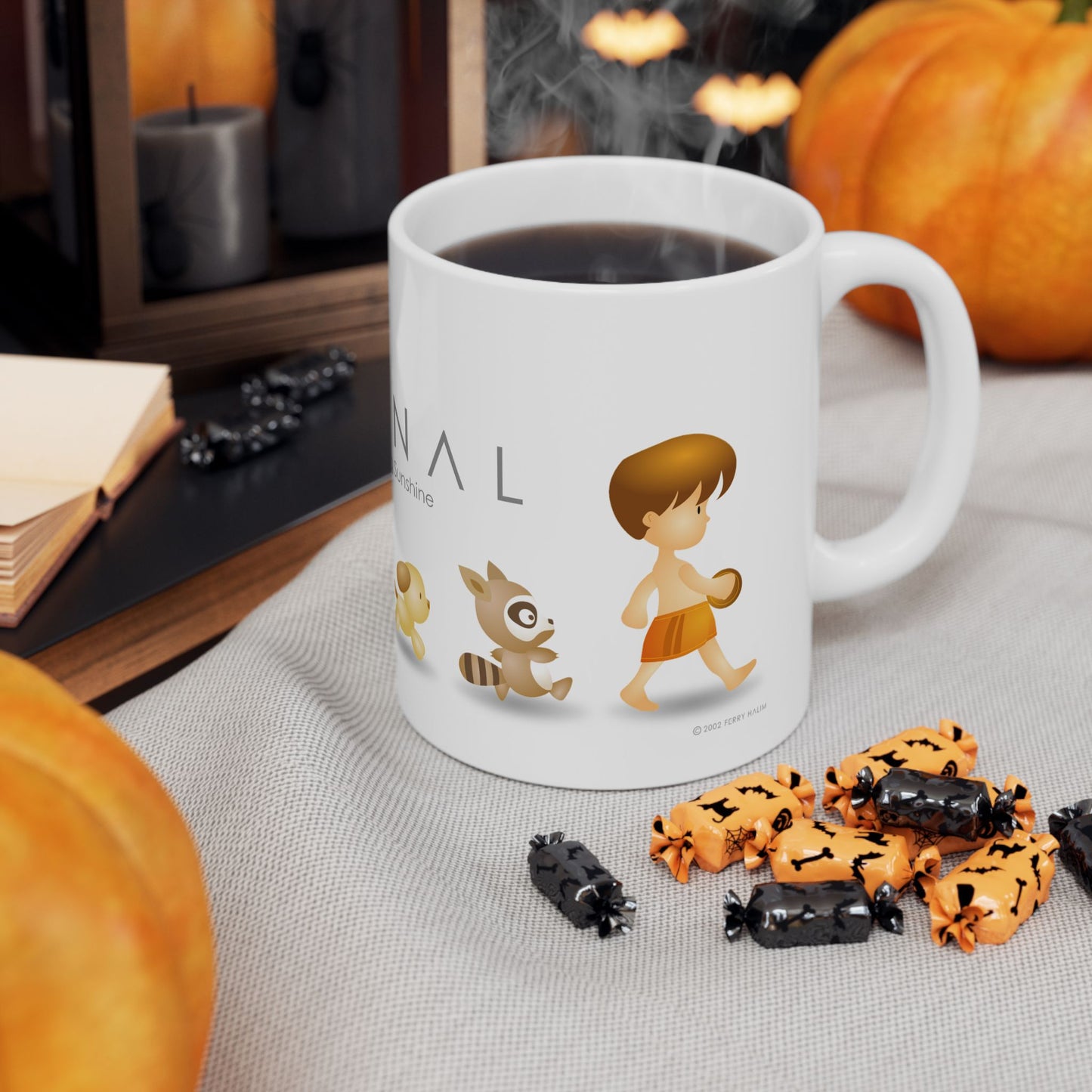Orisinal: Morning Sunshine 25th Anniversary White Ceramic Mug