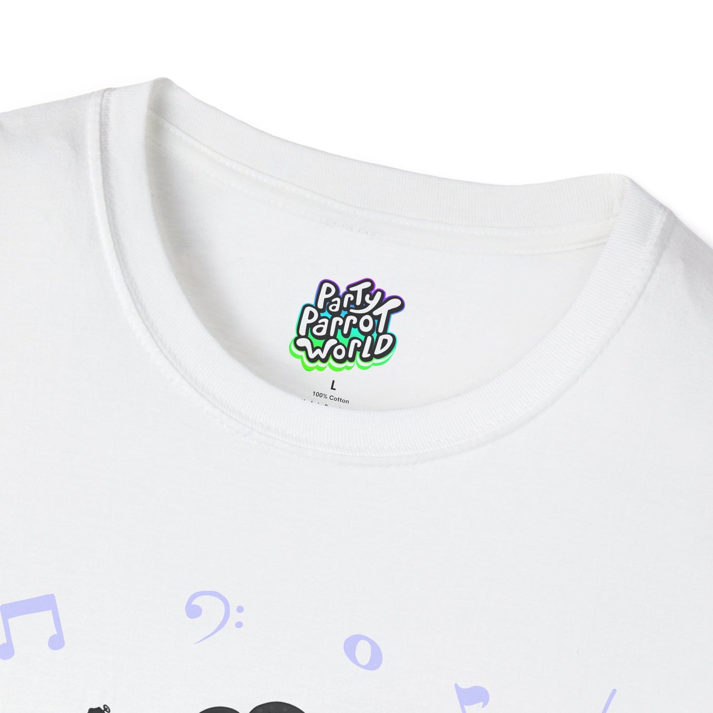 Party Parrot World Unisex Softstyle T-Shirt