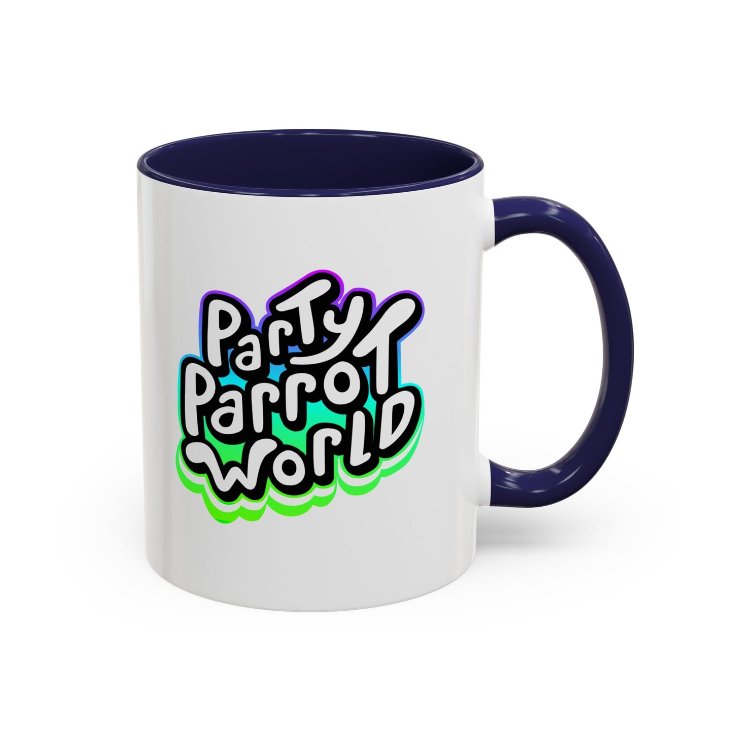Party Parrot World Accent Coffee Mug