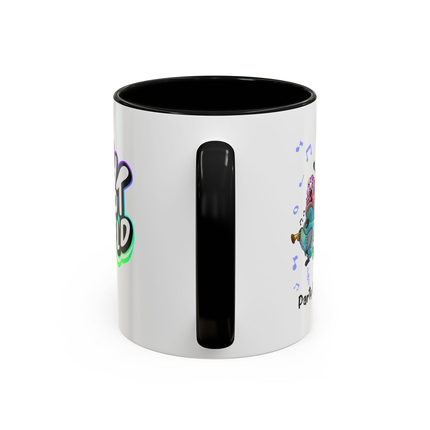 Party Parrot World Accent Coffee Mug