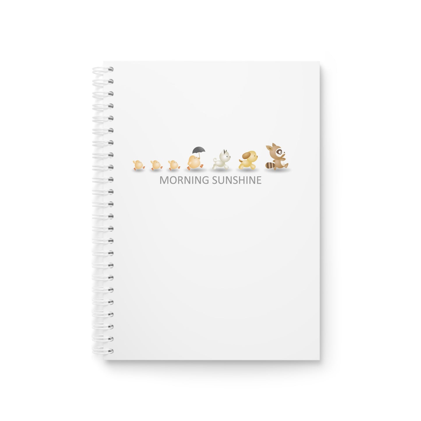 Morning Sunshine Spiral Notebook