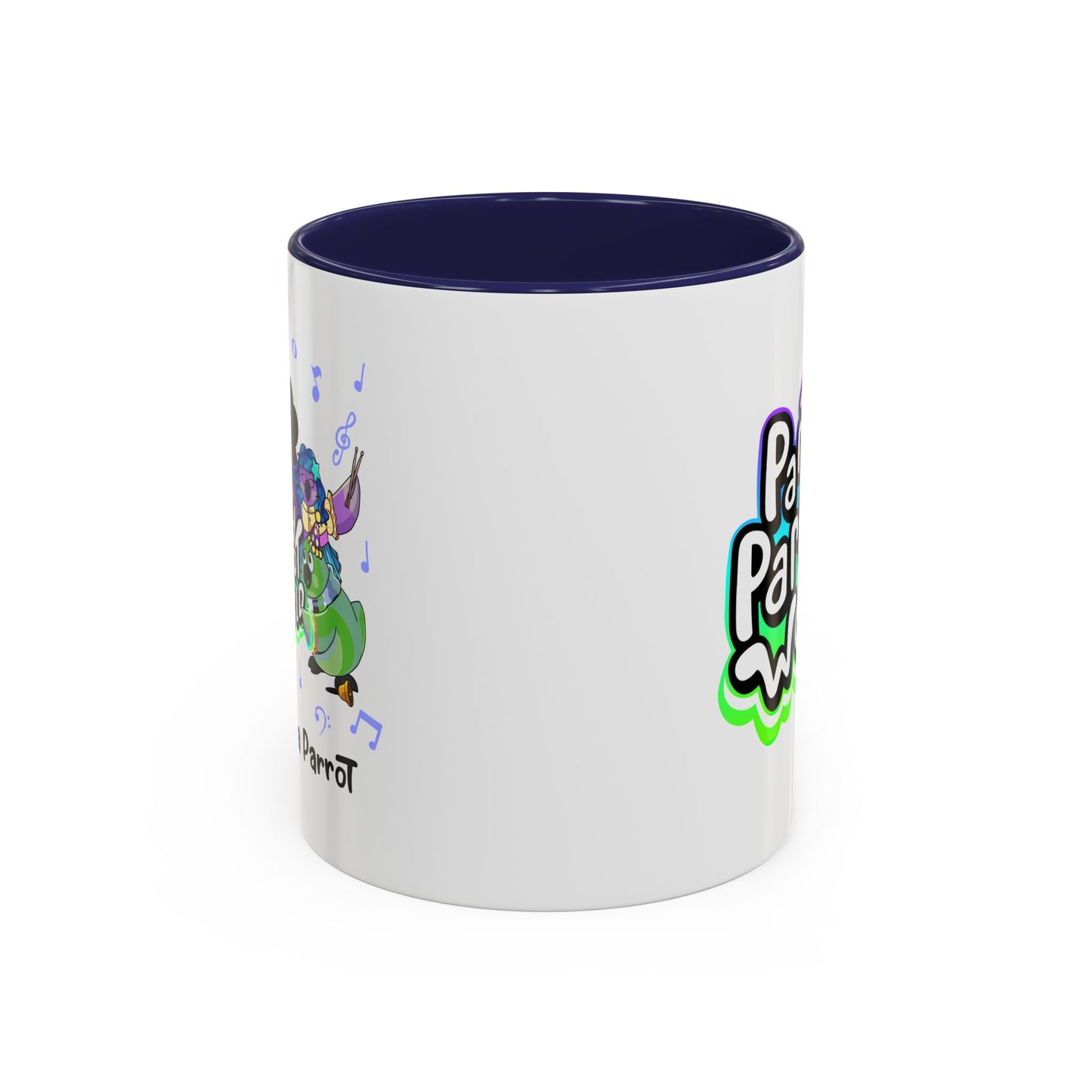 Party Parrot World Accent Coffee Mug