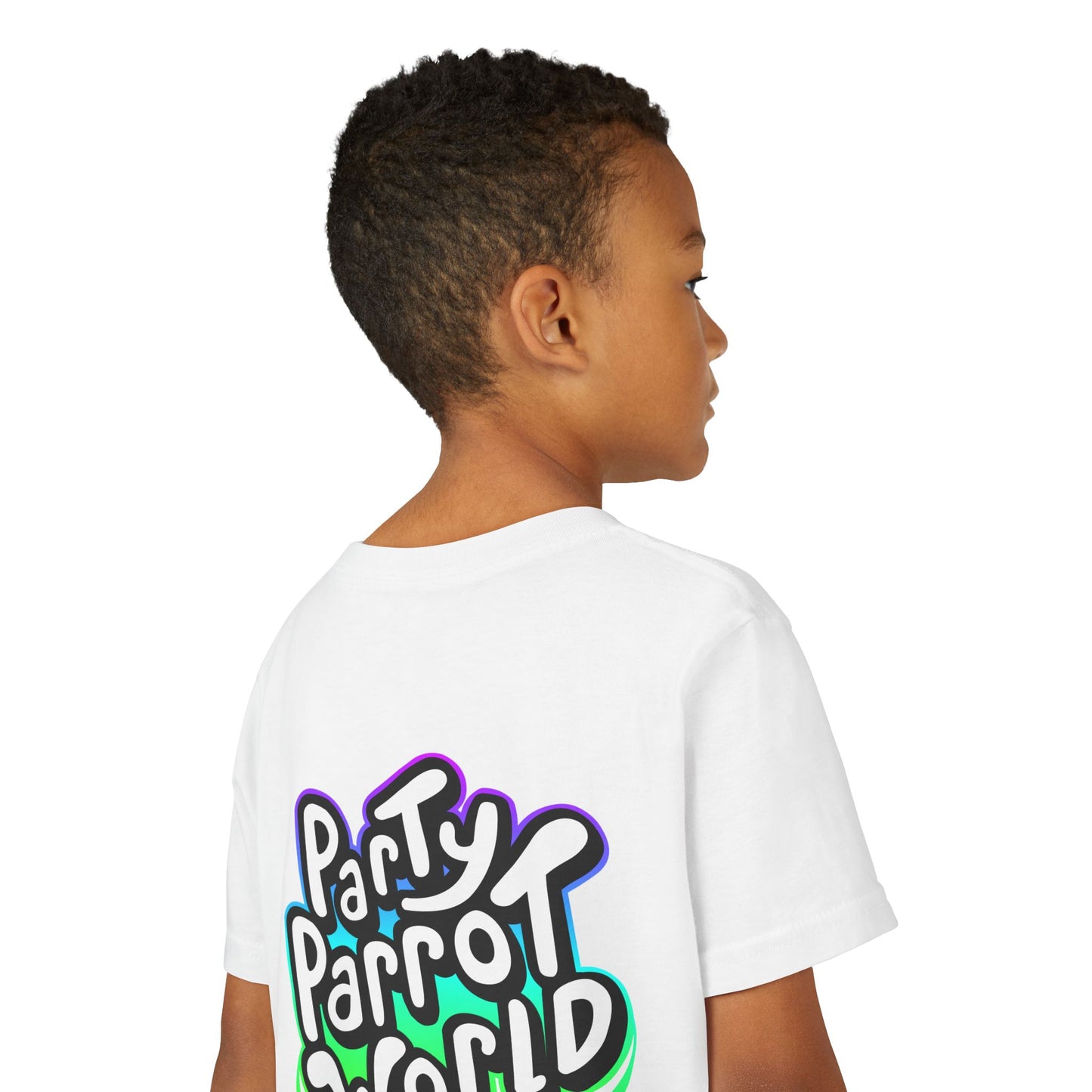 Party Parrot World Youth Short Sleeve Tee