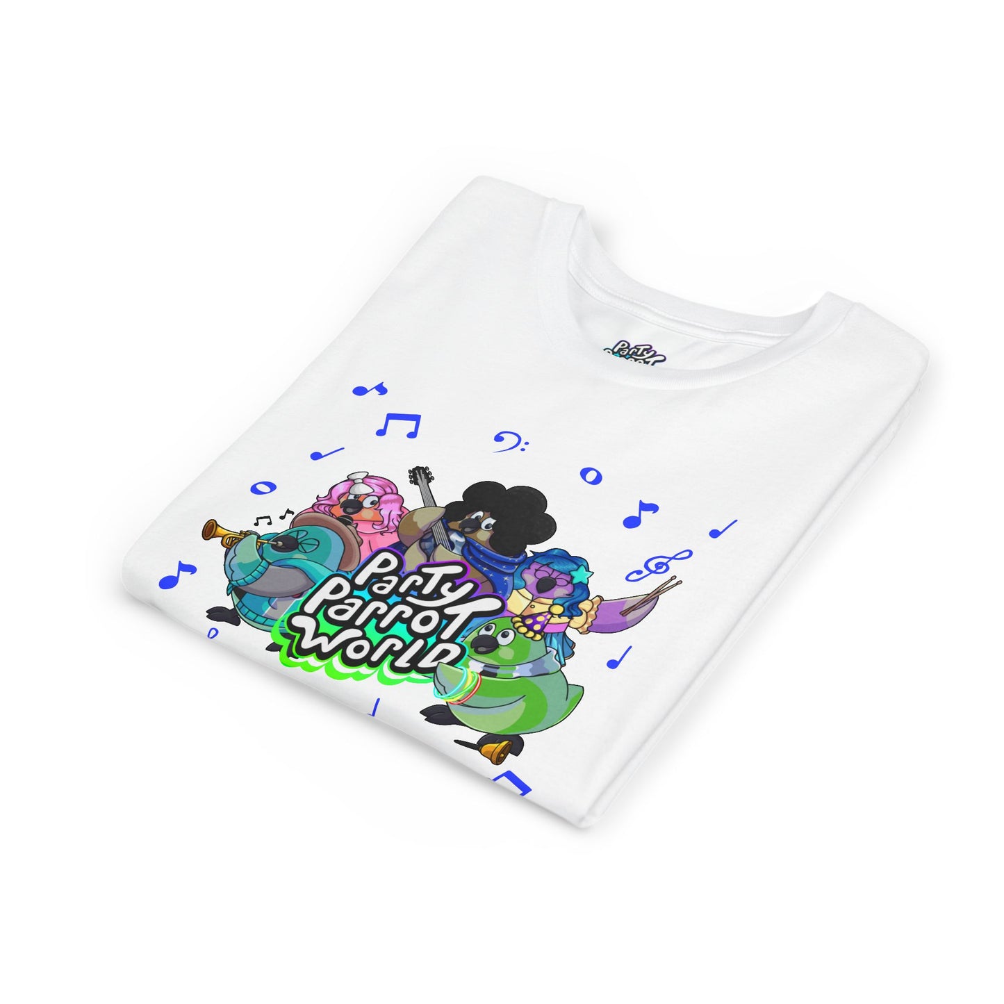 Party Parrot World Youth Short Sleeve Tee