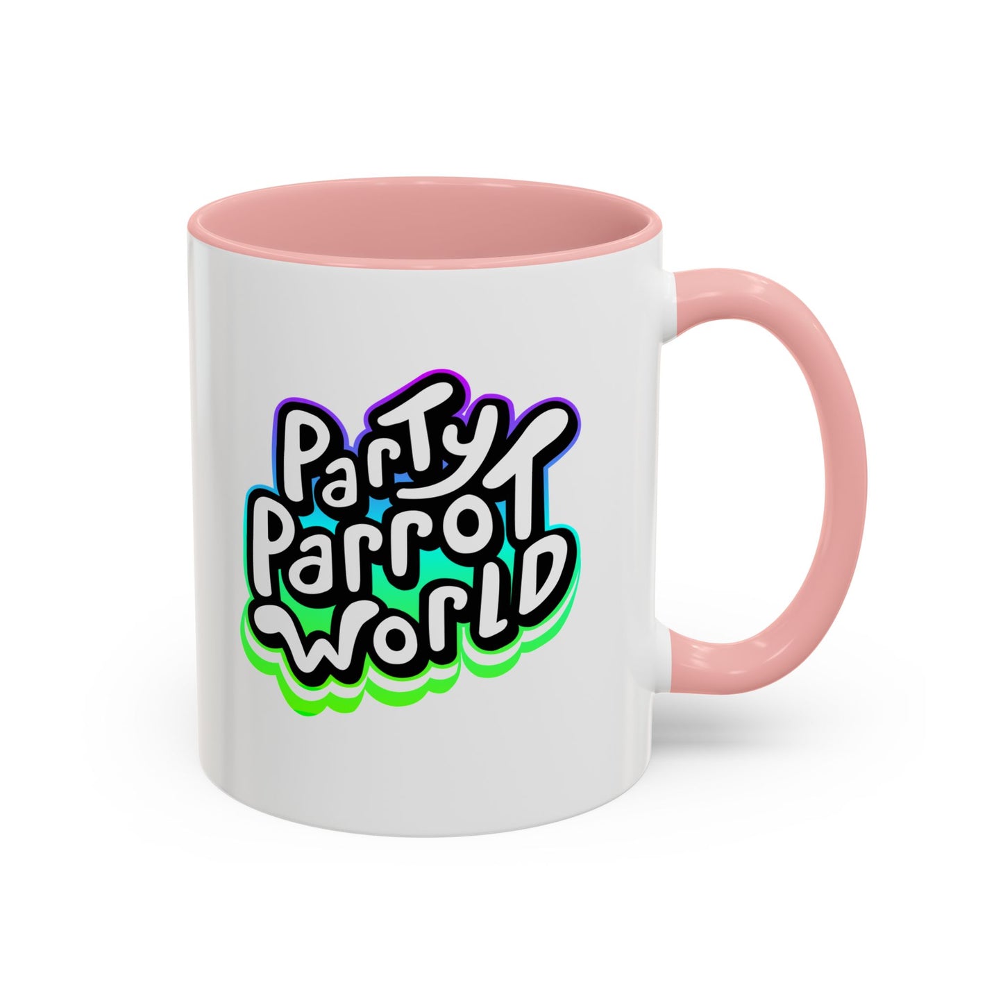 Party Parrot World Accent Coffee Mug