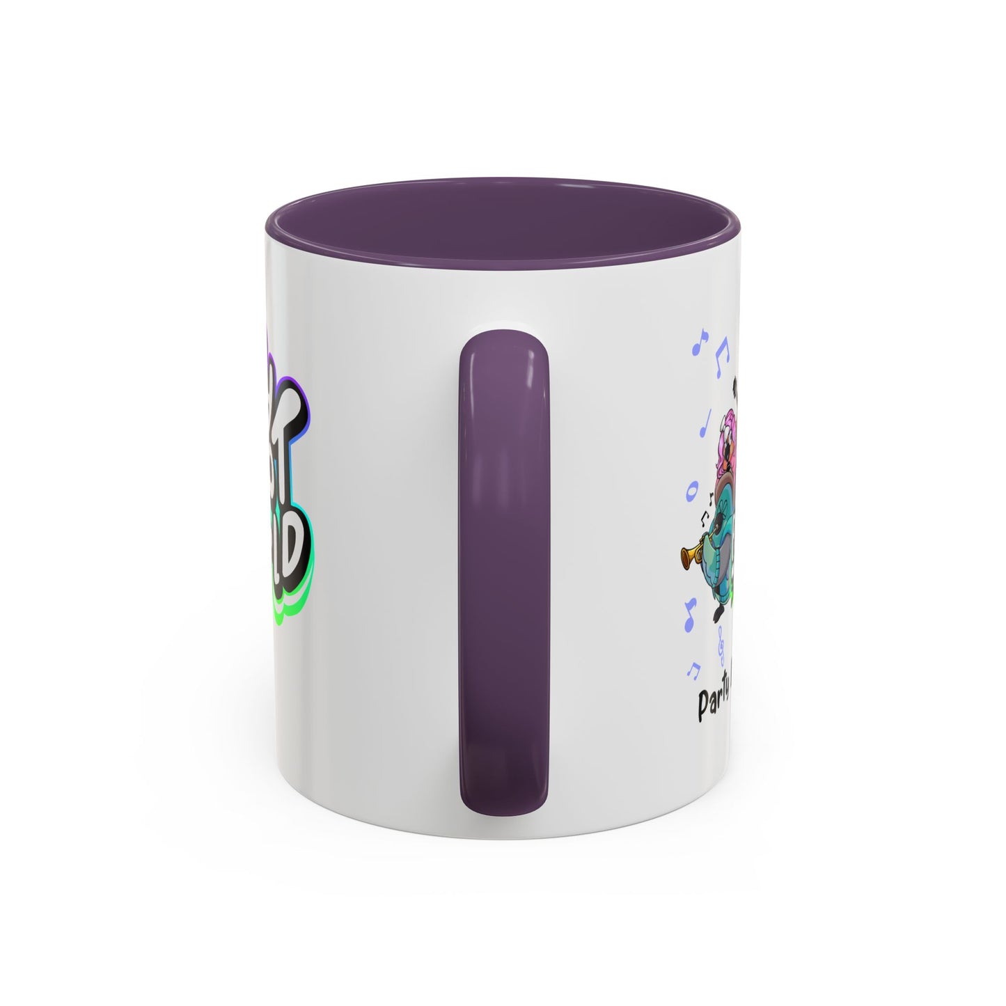 Party Parrot World Accent Coffee Mug