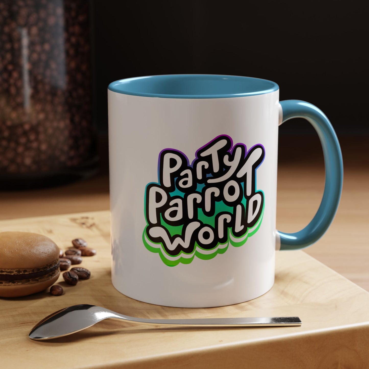 Party Parrot World Accent Coffee Mug