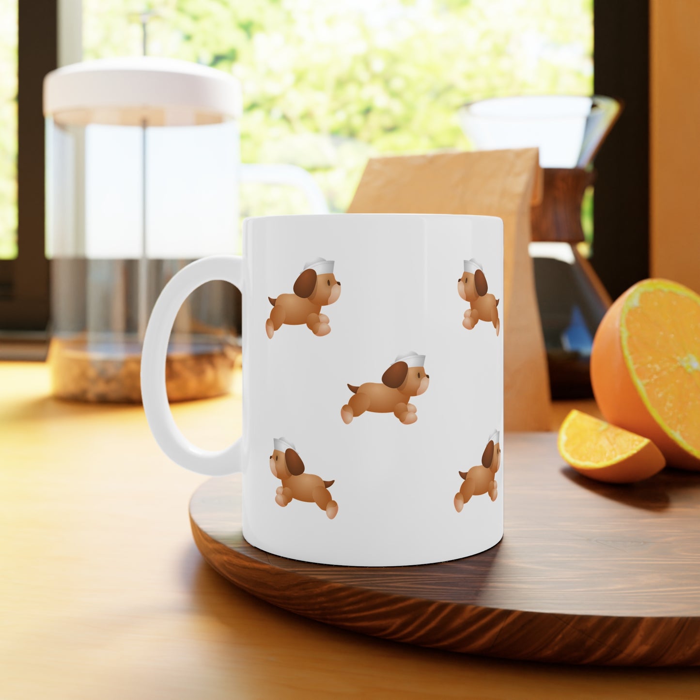 A Dog for All Seasons Sailor Dog Mug
