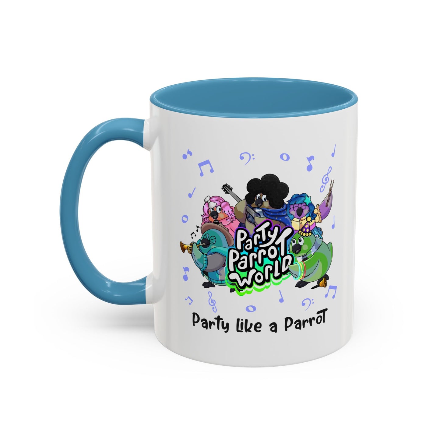 Party Parrot World Accent Coffee Mug