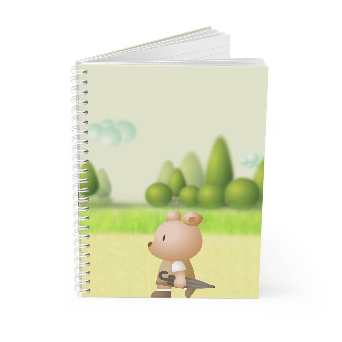 Morning Sunshine Bear Spiral Notebook