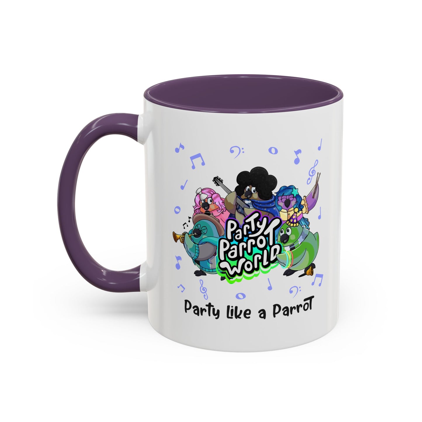 Party Parrot World Accent Coffee Mug