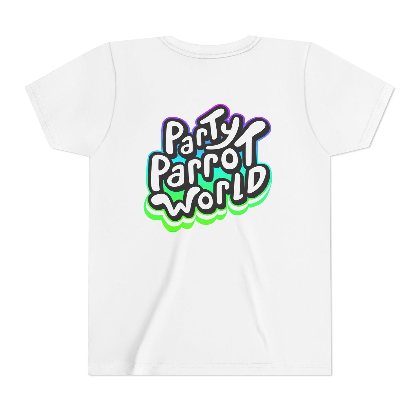 Party Parrot World Youth Short Sleeve Tee