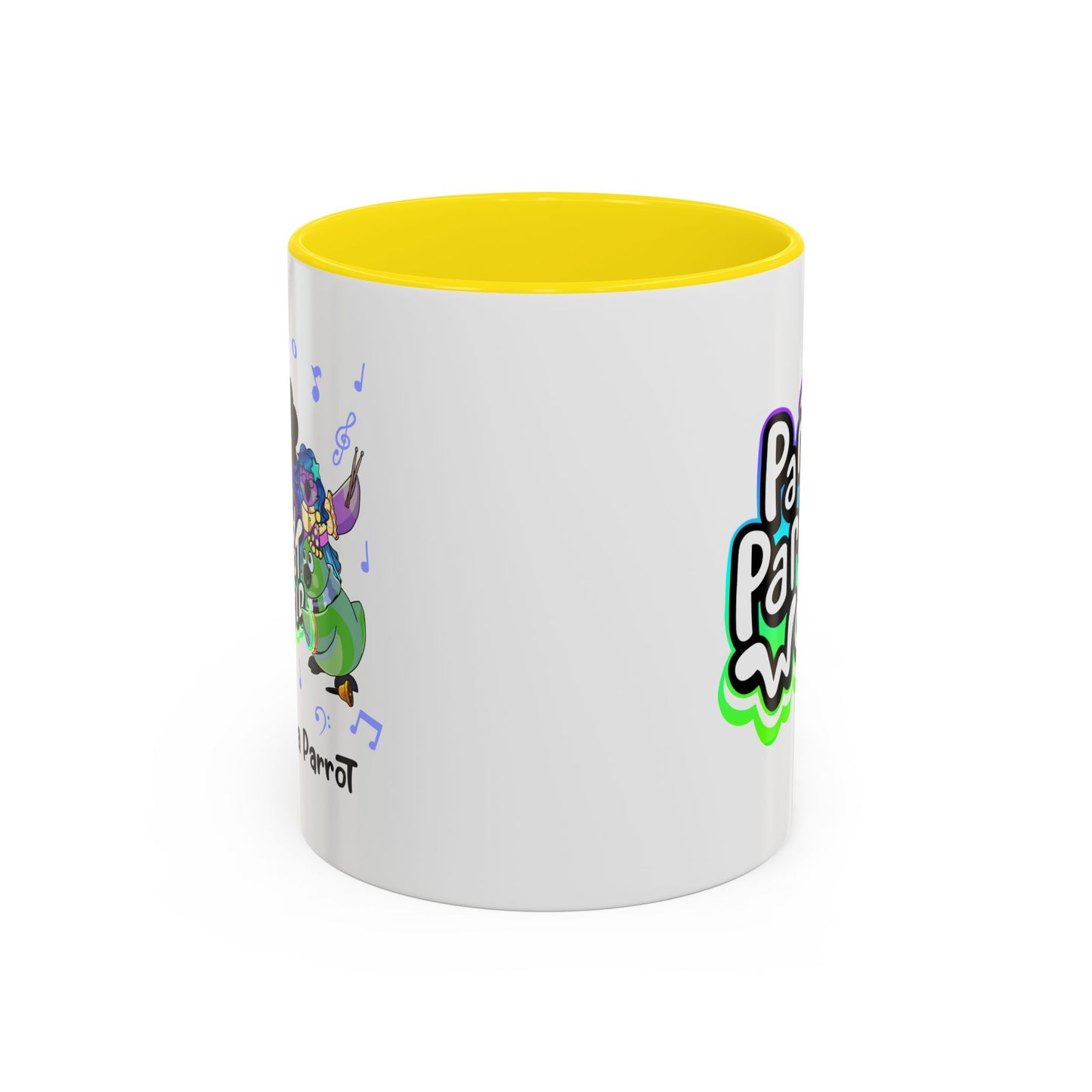 Party Parrot World Accent Coffee Mug