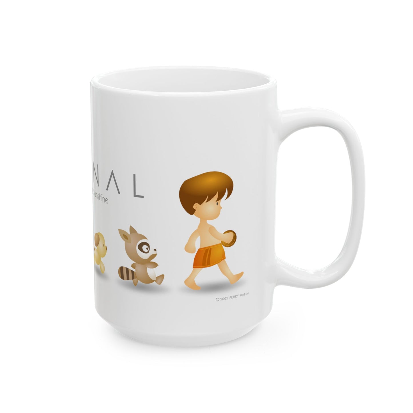 Orisinal: Morning Sunshine 25th Anniversary White Ceramic Mug