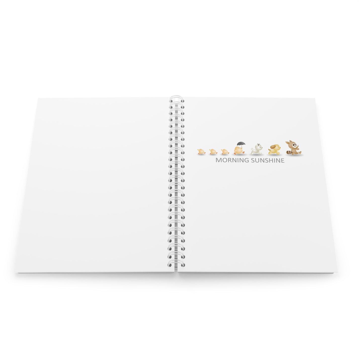 Morning Sunshine Spiral Notebook