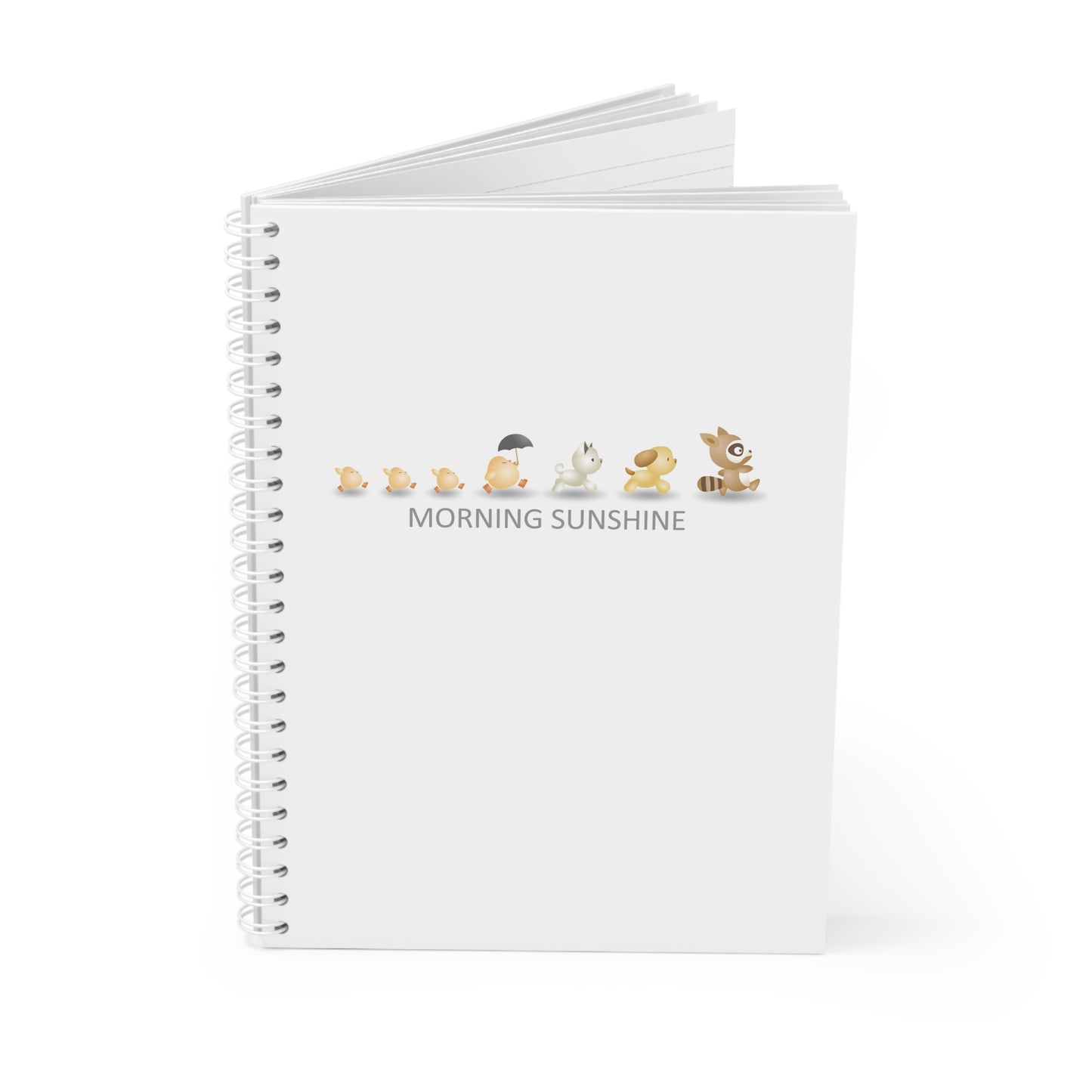 Morning Sunshine Spiral Notebook