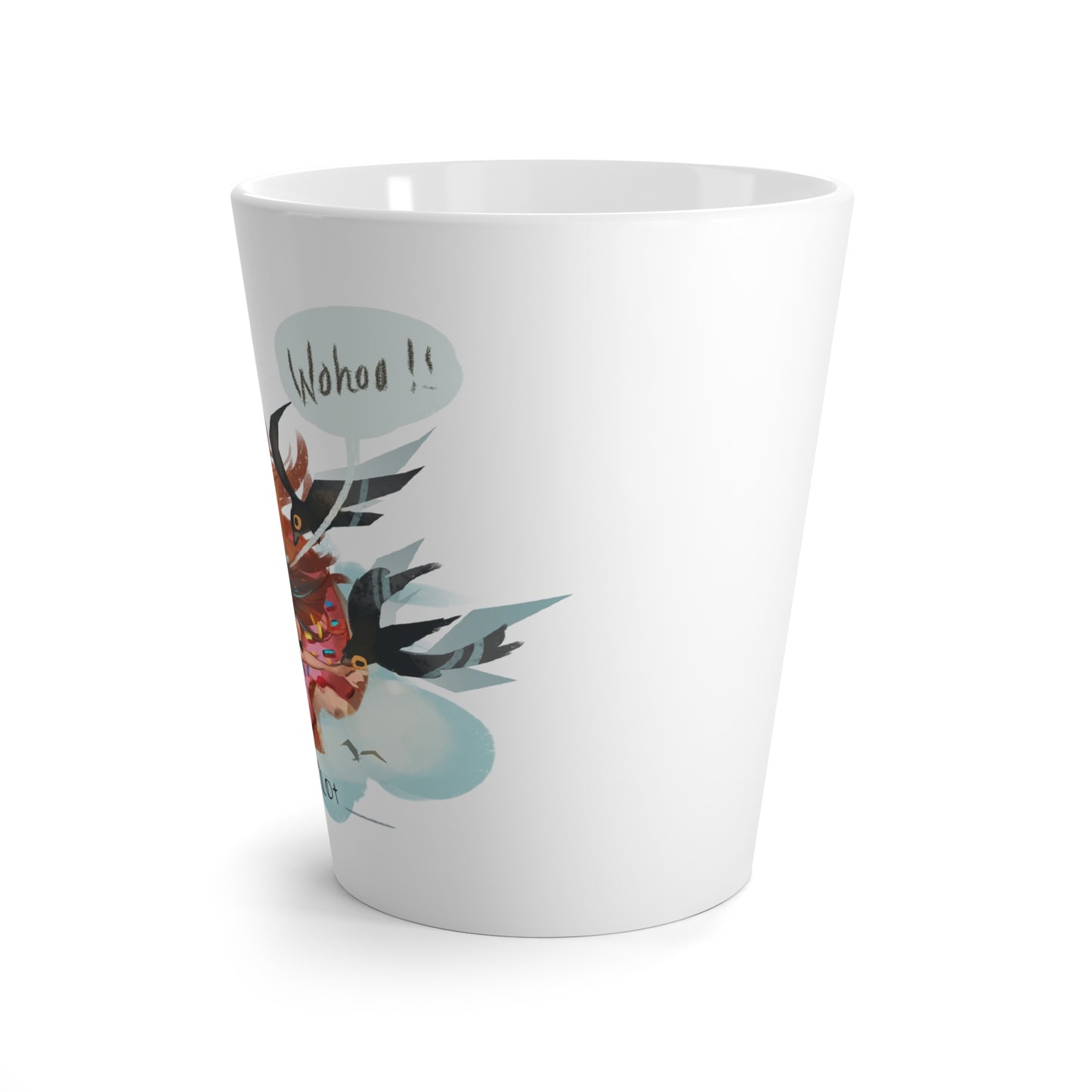 Rianti Donut Pilot Latte Mug