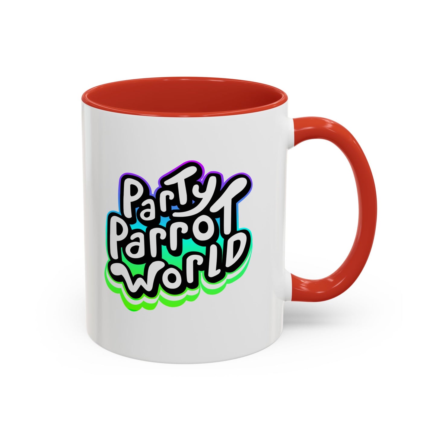 Party Parrot World Accent Coffee Mug