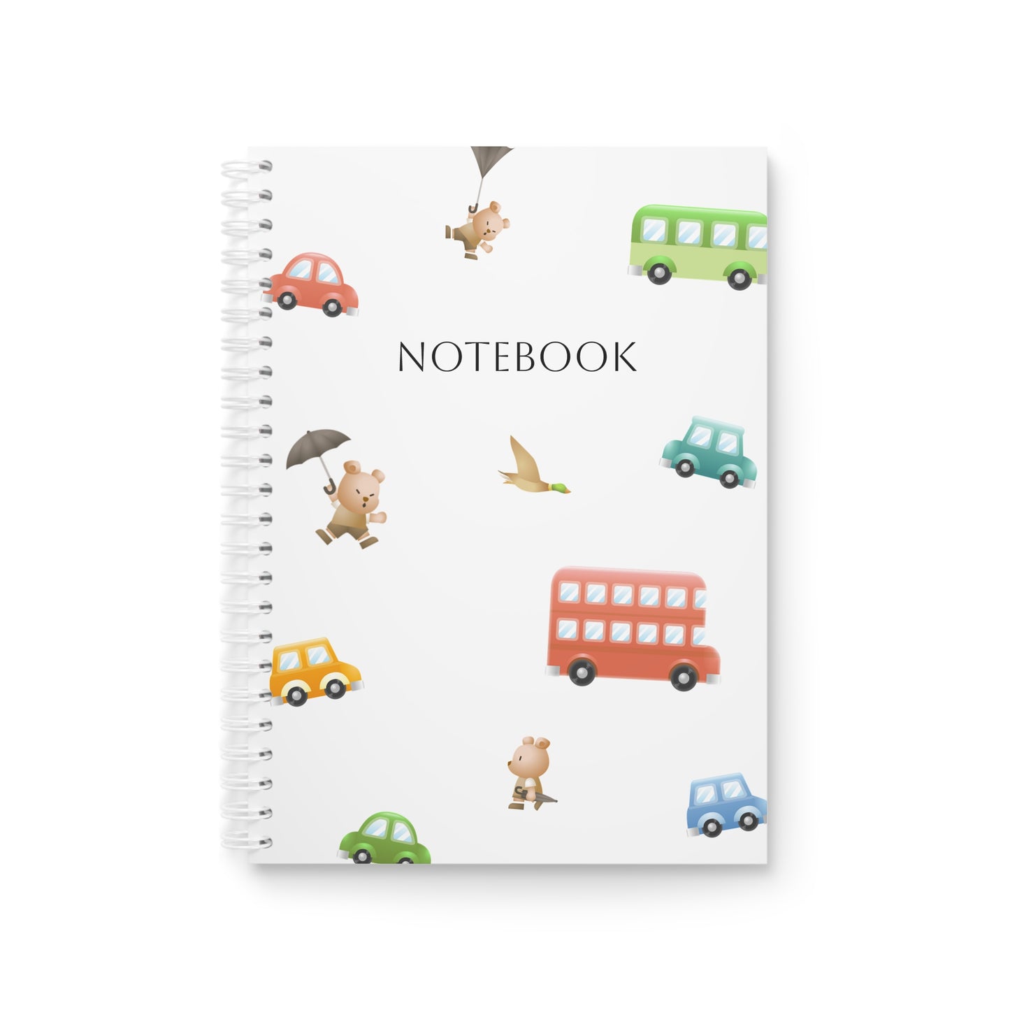 Sunny Day Sky Spiral Notebook