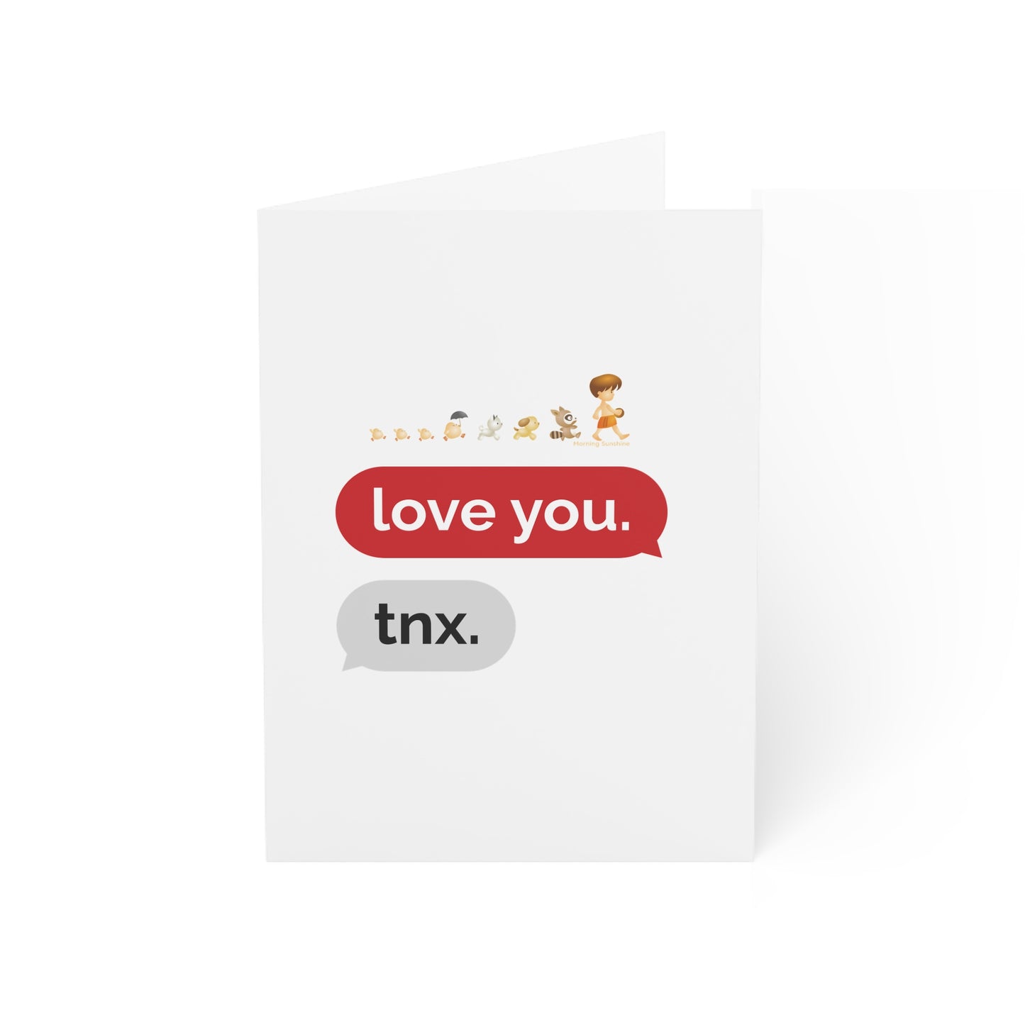 Morning Sunshine Text message Valentine’s Day Card