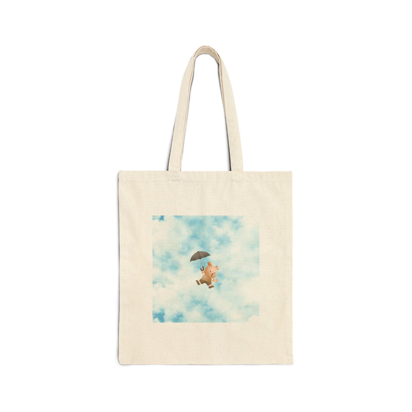 Sunny Day Sky Canvas Tote Bag