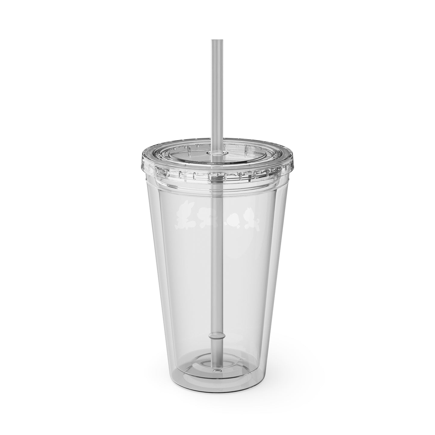 Orisinal Friends Clear Tumbler with Straw