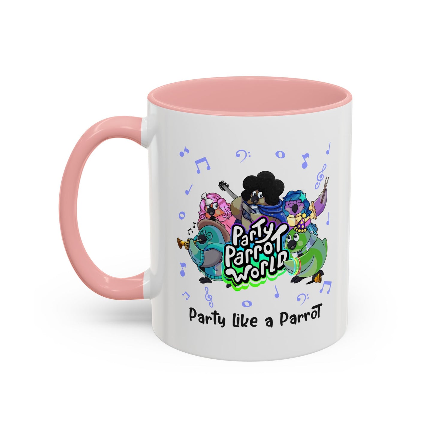 Party Parrot World Accent Coffee Mug