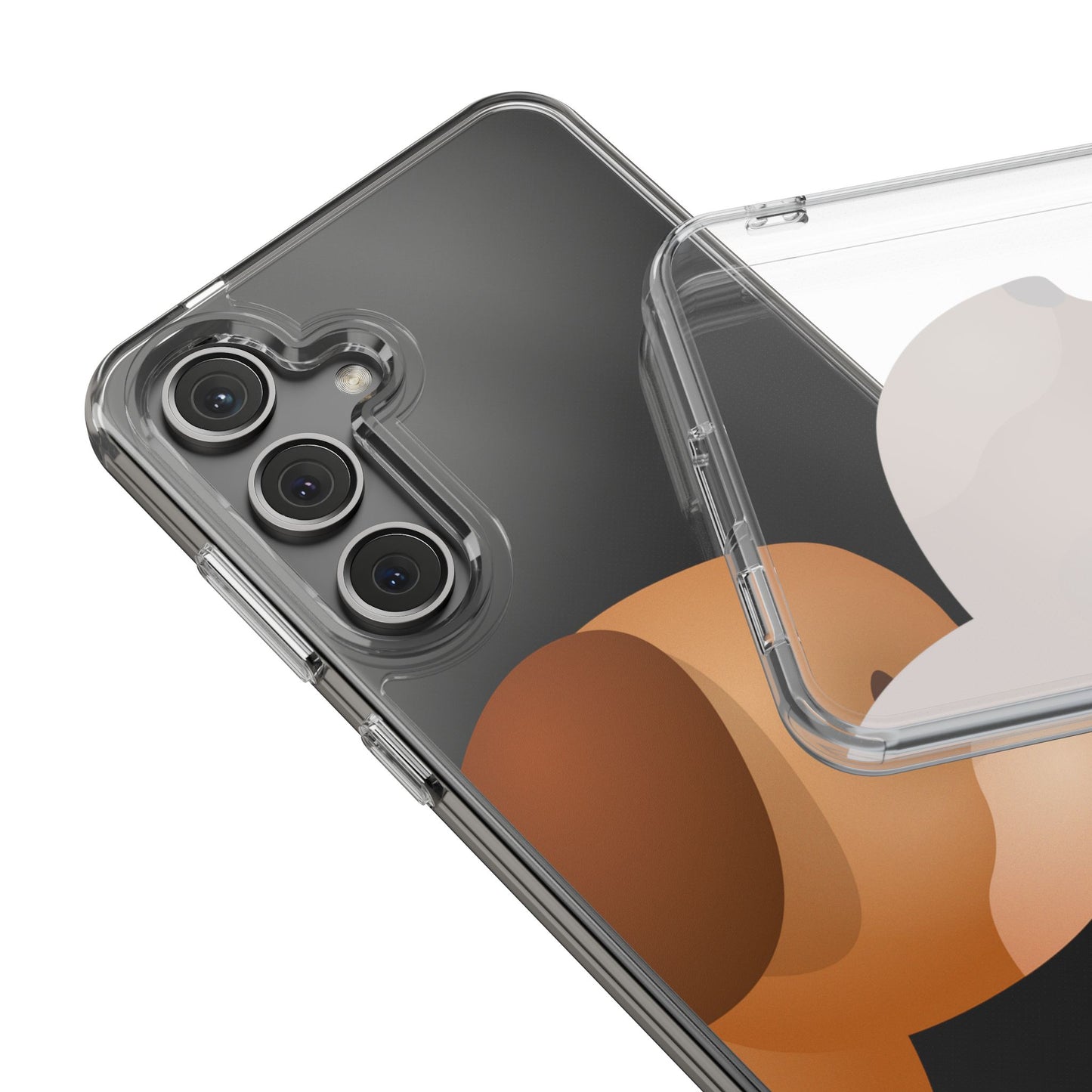 It Takes Two Dog Clear Samsung Galaxy Case