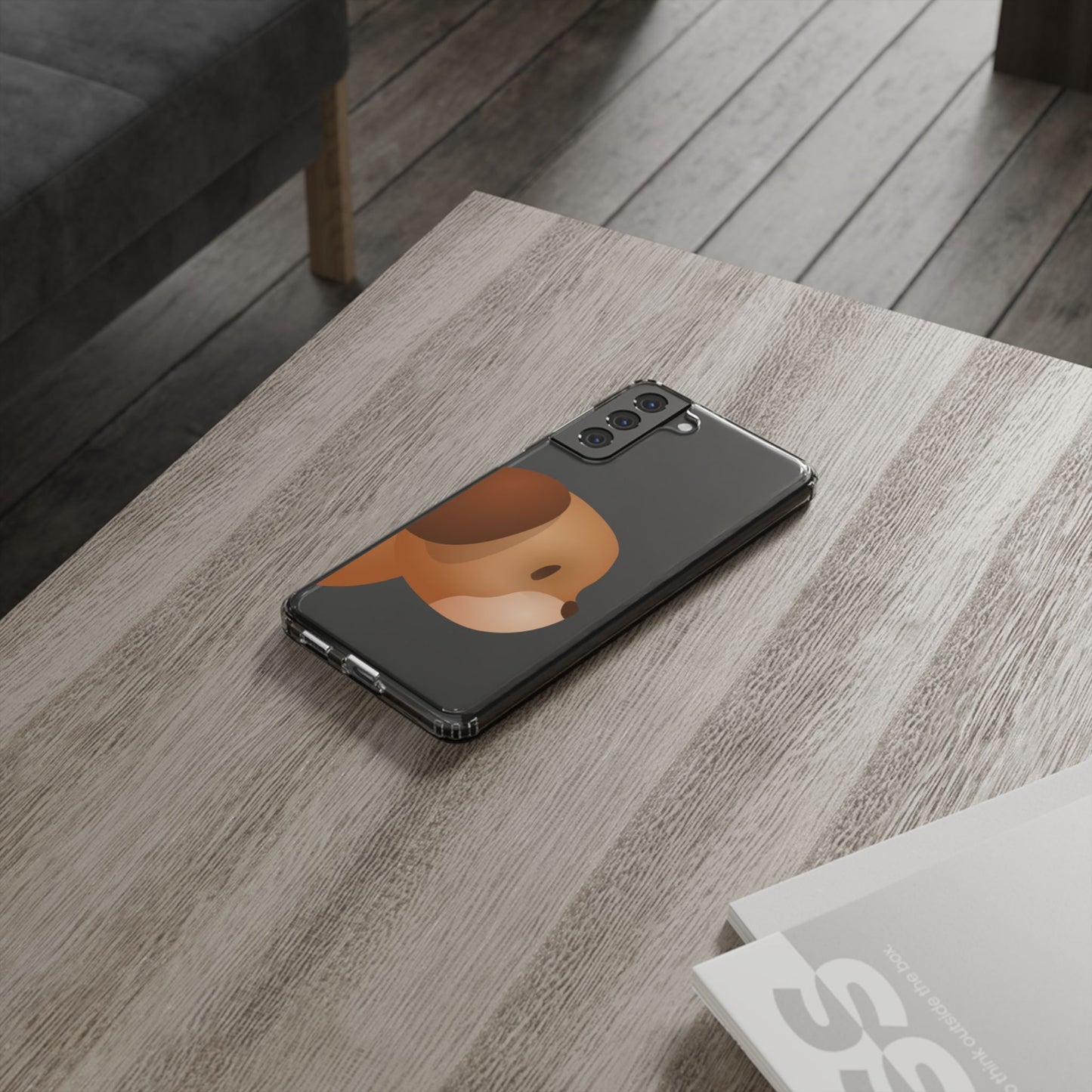 It Takes Two Dog Clear Samsung Galaxy Case