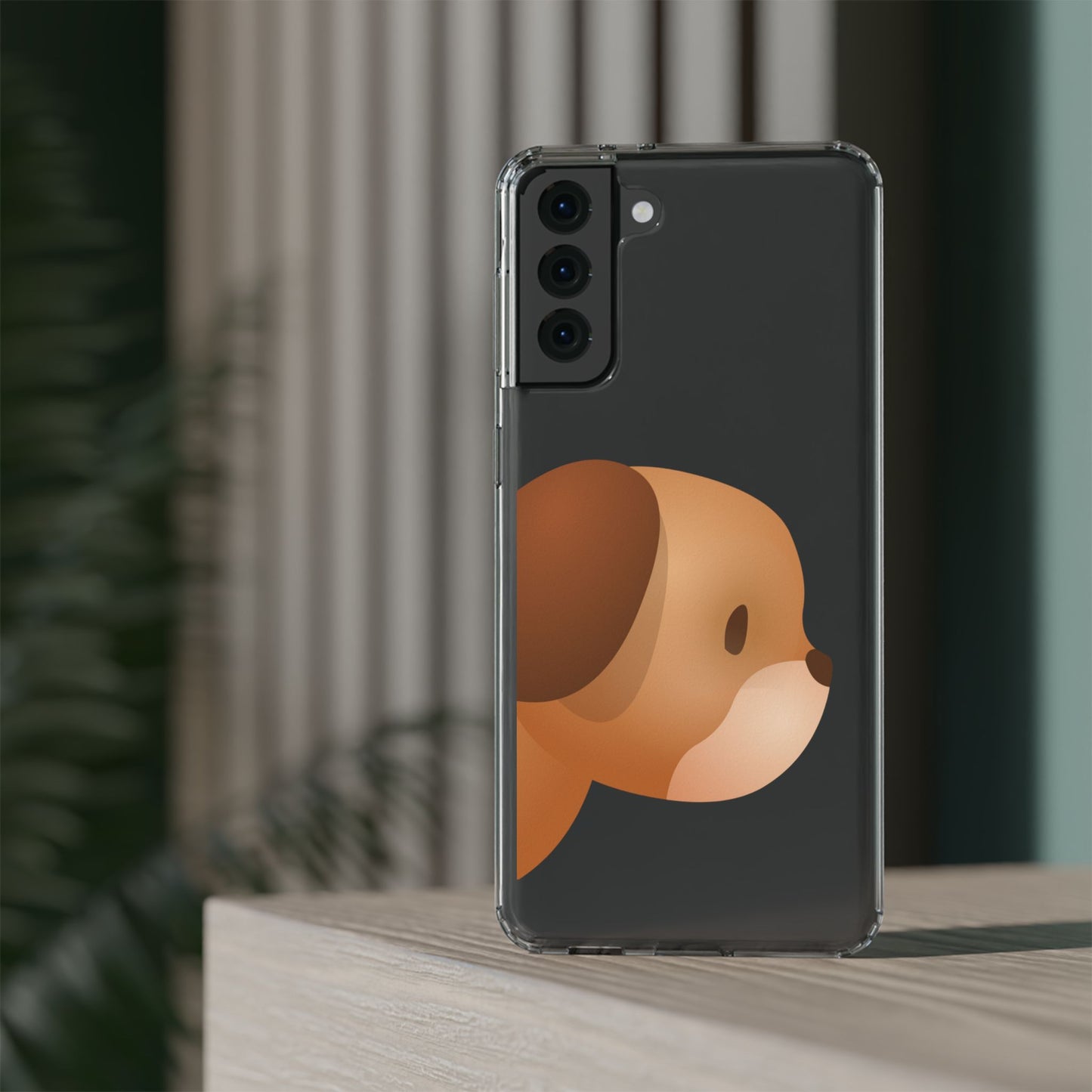 It Takes Two Dog Clear Samsung Galaxy Case