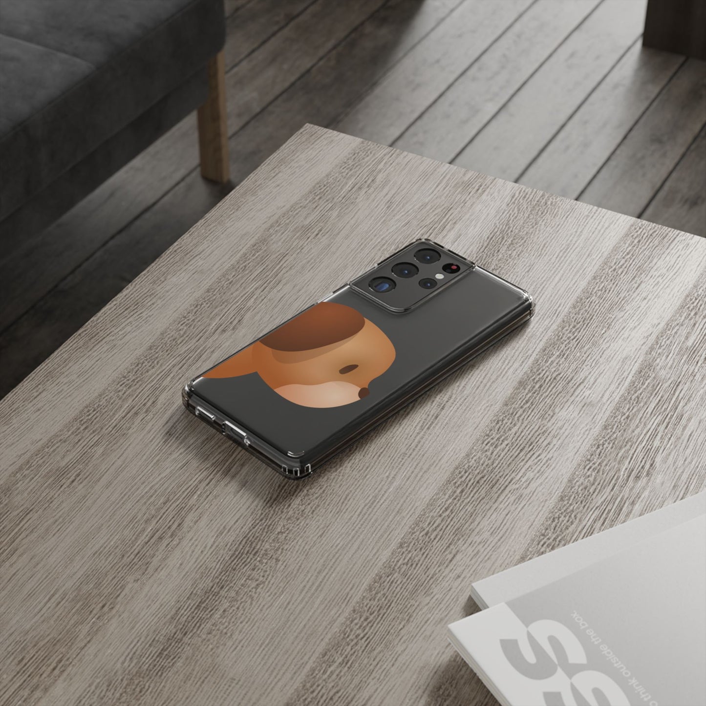 It Takes Two Dog Clear Samsung Galaxy Case