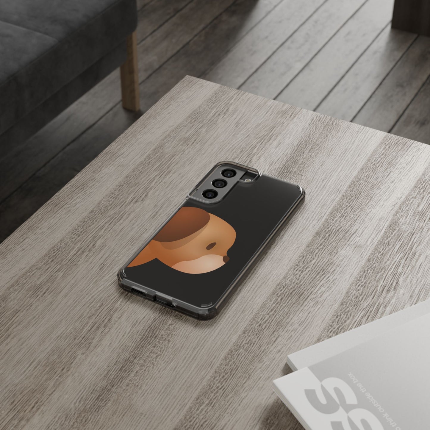 It Takes Two Dog Clear Samsung Galaxy Case