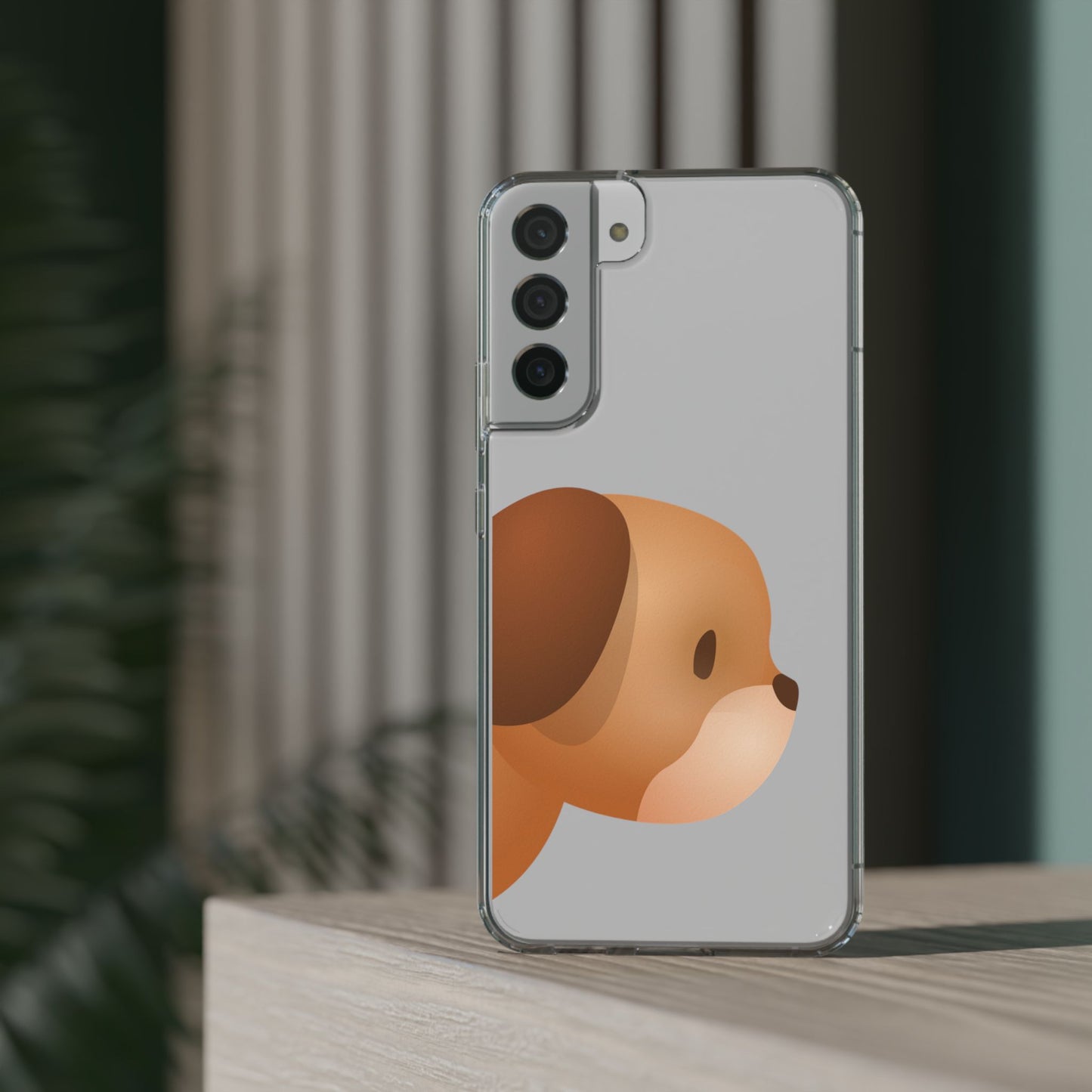 It Takes Two Dog Clear Samsung Galaxy Case