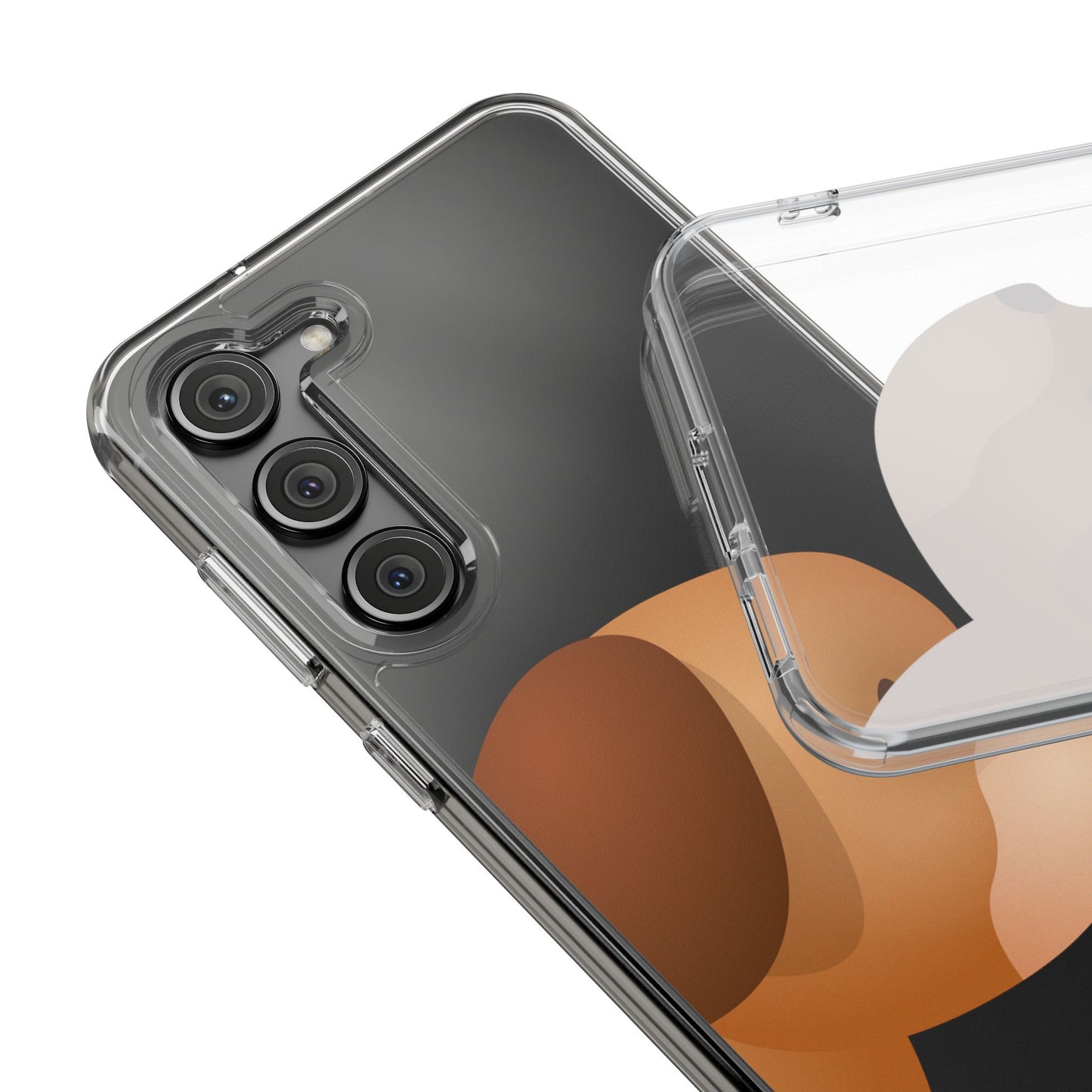 It Takes Two Dog Clear Samsung Galaxy Case