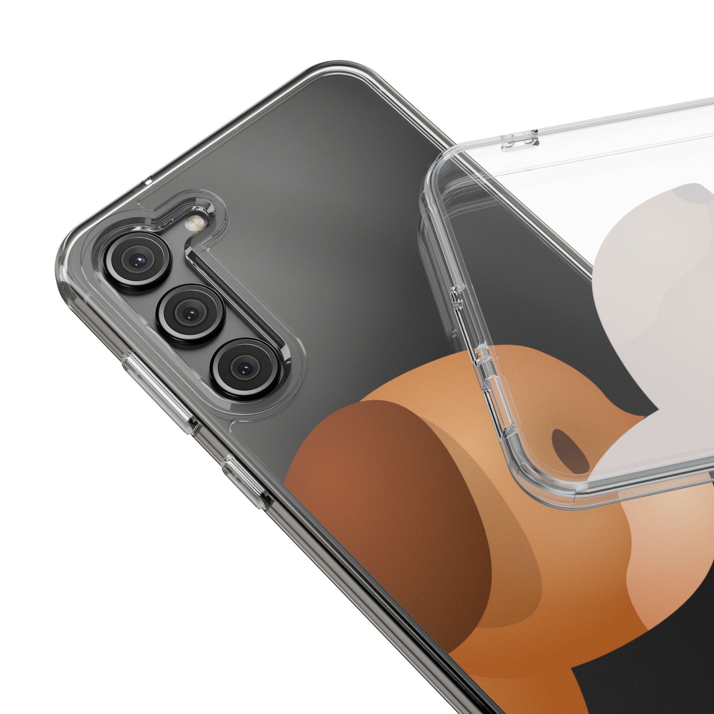 It Takes Two Dog Clear Samsung Galaxy Case
