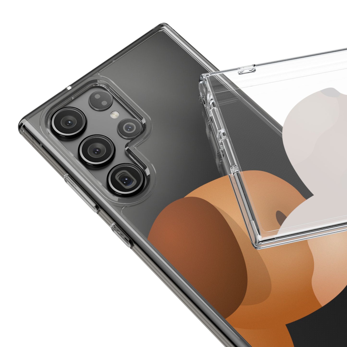 It Takes Two Dog Clear Samsung Galaxy Case