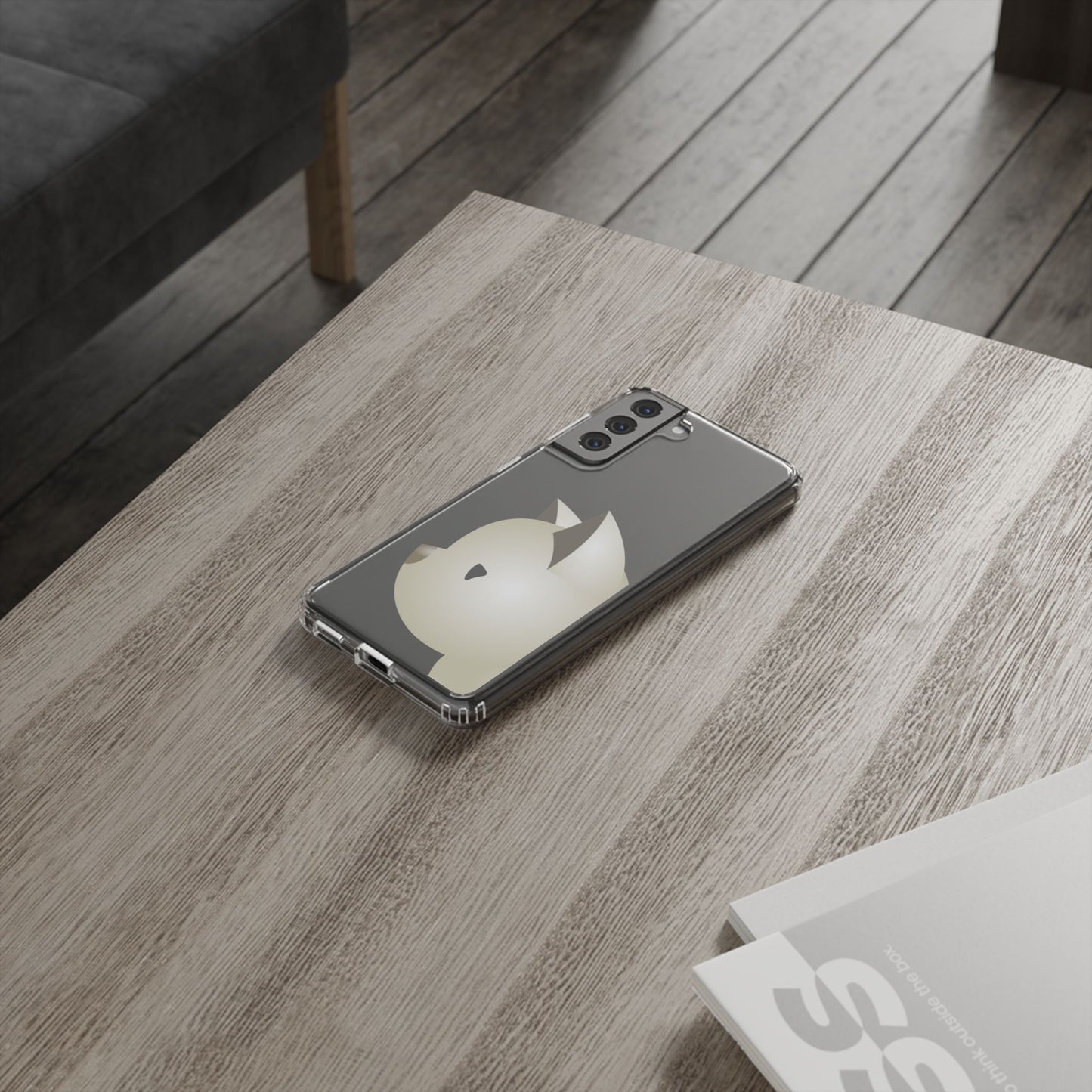 It Takes Two Cat Clear Samsung Galaxy Case
