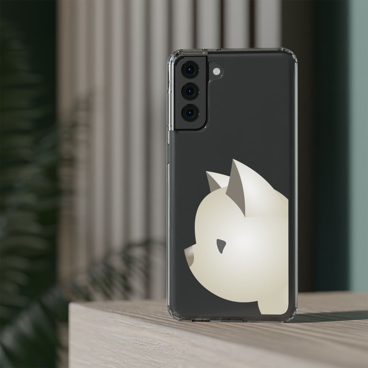 It Takes Two Cat Clear Samsung Galaxy Case