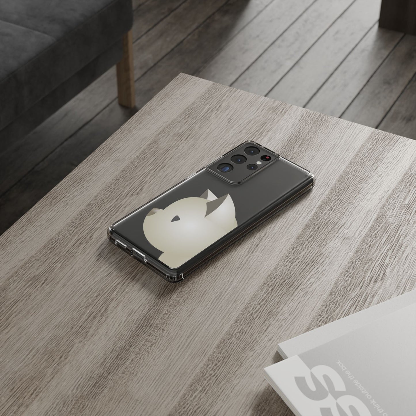 It Takes Two Cat Clear Samsung Galaxy Case