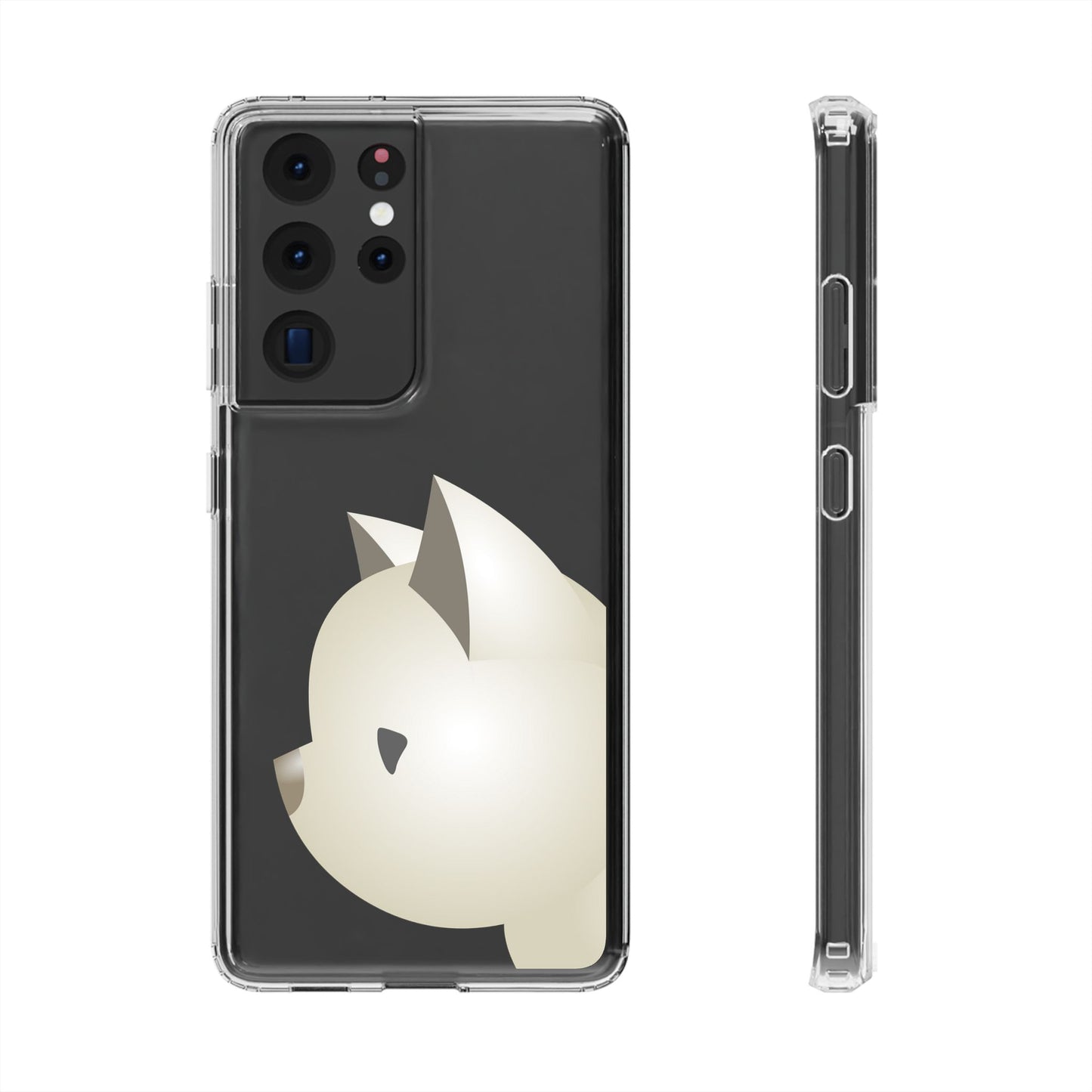 It Takes Two Cat Clear Samsung Galaxy Case