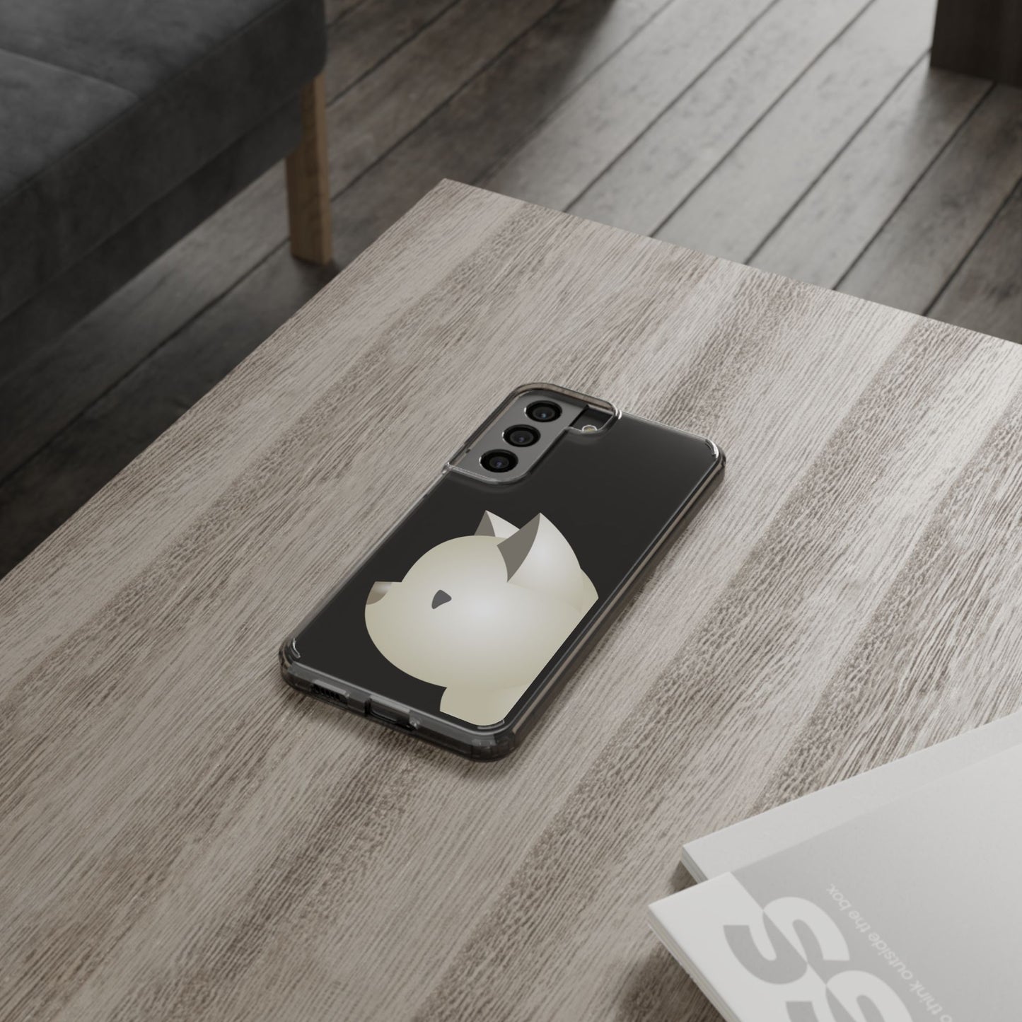 It Takes Two Cat Clear Samsung Galaxy Case