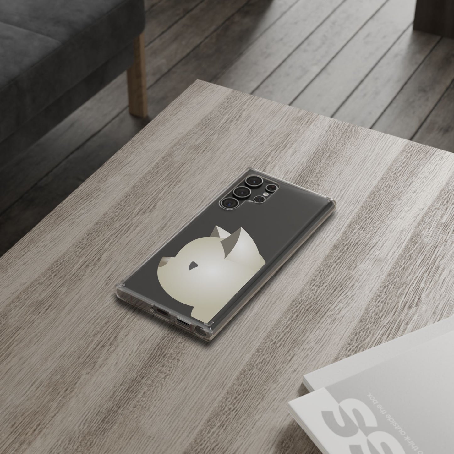 It Takes Two Cat Clear Samsung Galaxy Case